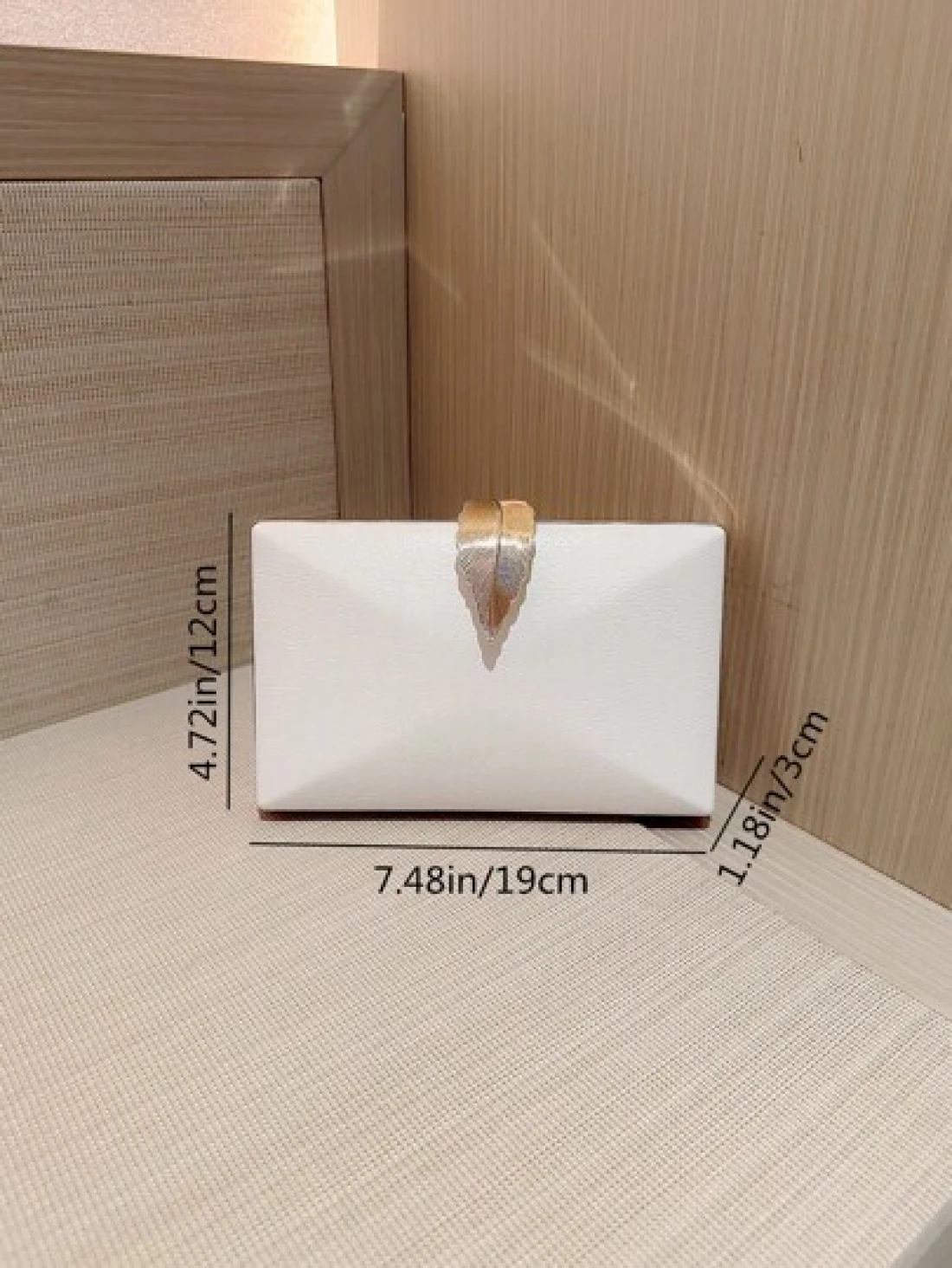 Moonlit EveBag Women s Fashion Metal Box Shaped Evening Clutch With Sparkling Leaf Buckle Party Handbag Chain Bag Bridal Bag For Wedding And Dance Party Valentines