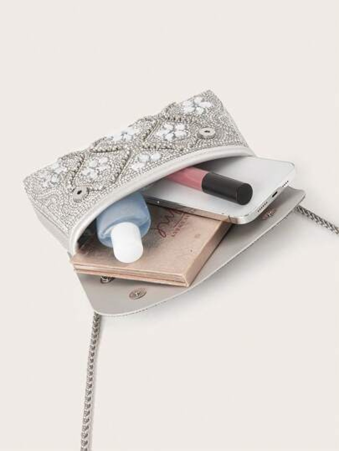 Glamorous Elegant Exquisite Quiet Luxury Sequin Stylish Shiny Glitter Decor Chain Box Bag Gift Bag Perfect Bride Purse For Wedding Prom Party Events Evening Bag Dinner Bag For Party Girl Woman