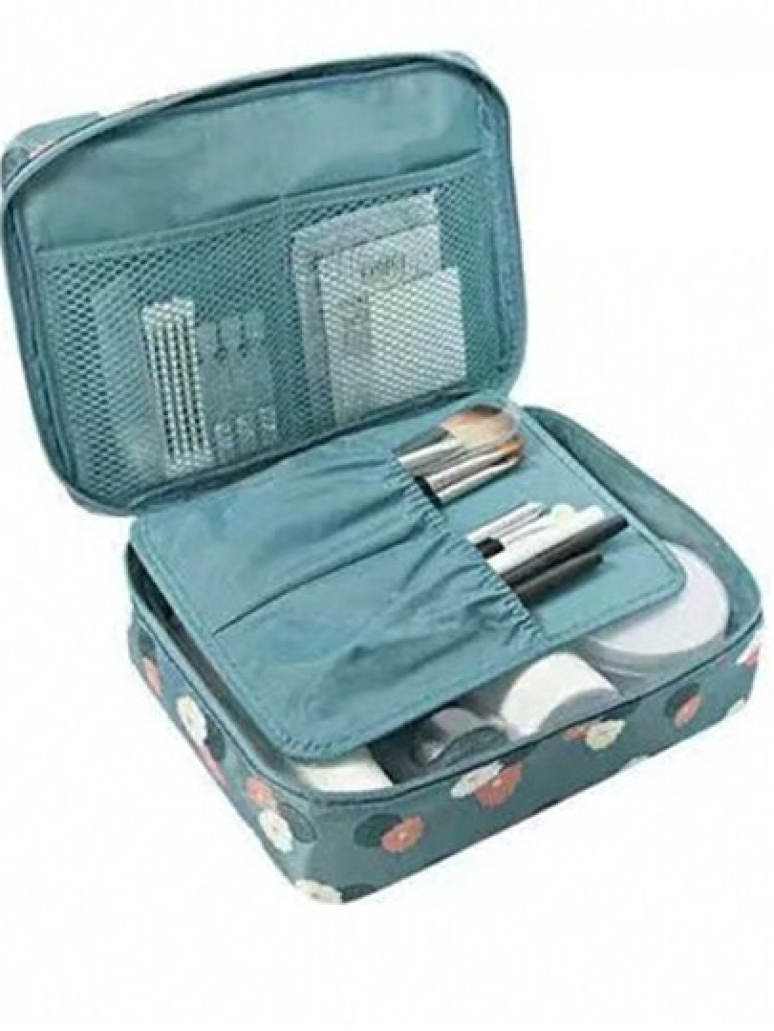 1pc Cosmetic Bag Set Toiletry Organizer Bag Travel Makeup Bag Lightweight Travel Essential Jewelry Organizer Lip Gloss Organizer Nail Polish Organizer Cosmetic Storage OrganizerSummer Travel Vacation