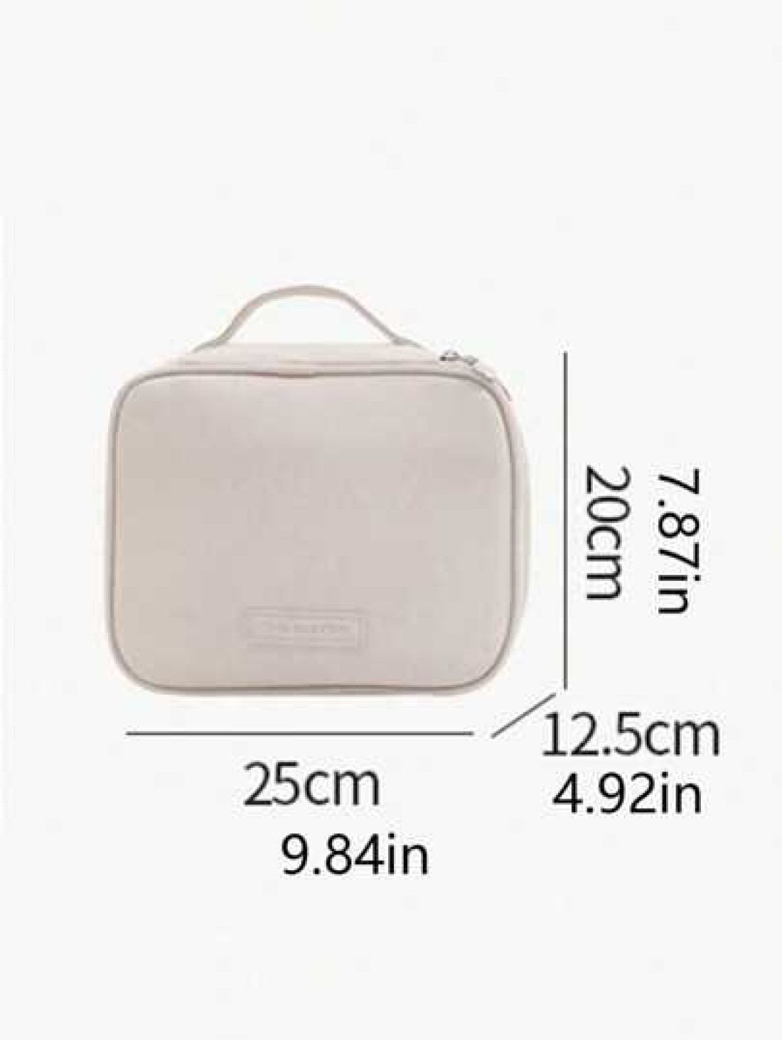 Portable Cosmetic Bag Toiletry Bag With Handle Pu Large Capacity Cosmetic Storage Bag Waterproof Travel Storage Bag Store Cosmetics And Travel Necessities Gift For Women