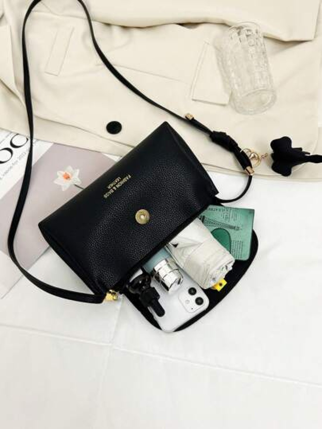 Summer New Fashion Casual Shoulder Bag For Women Minimalist Shoulder Cross Body Handbag Small Square Bag
