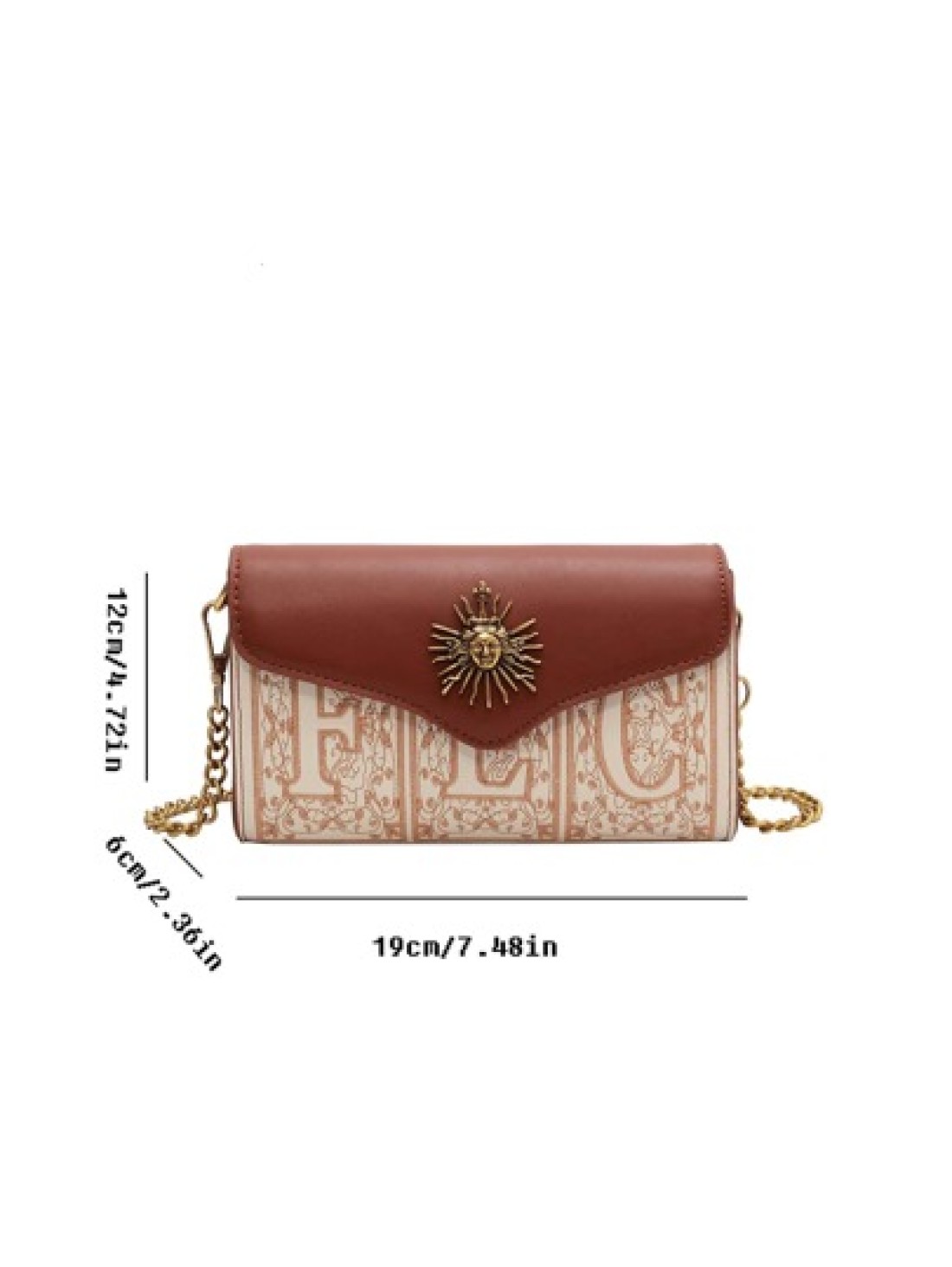 In 2024 The New Fashion Classic Letter Embroidery Printing Design Contrast Design French Baguette Bag Metal Buckle Decoration Design Shoulder Bag Is Suitable For Shopping