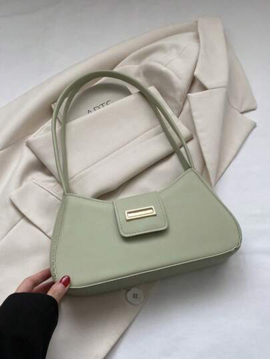 Chic Handbag Niche Underarm Bag New Stylish Commuter Bag Baguette Bag Versatile Shoulder Bag