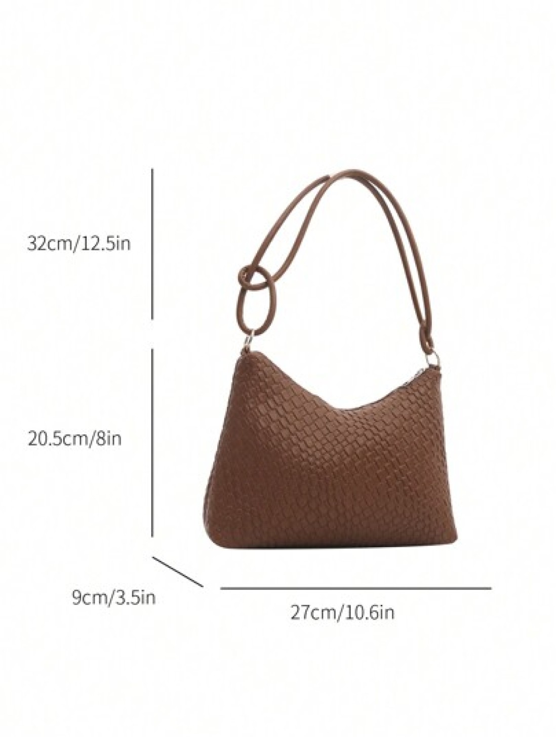 New Fashion Woven Tote Bag Retro Shoulder Bag Retro Inspired Bag For Women