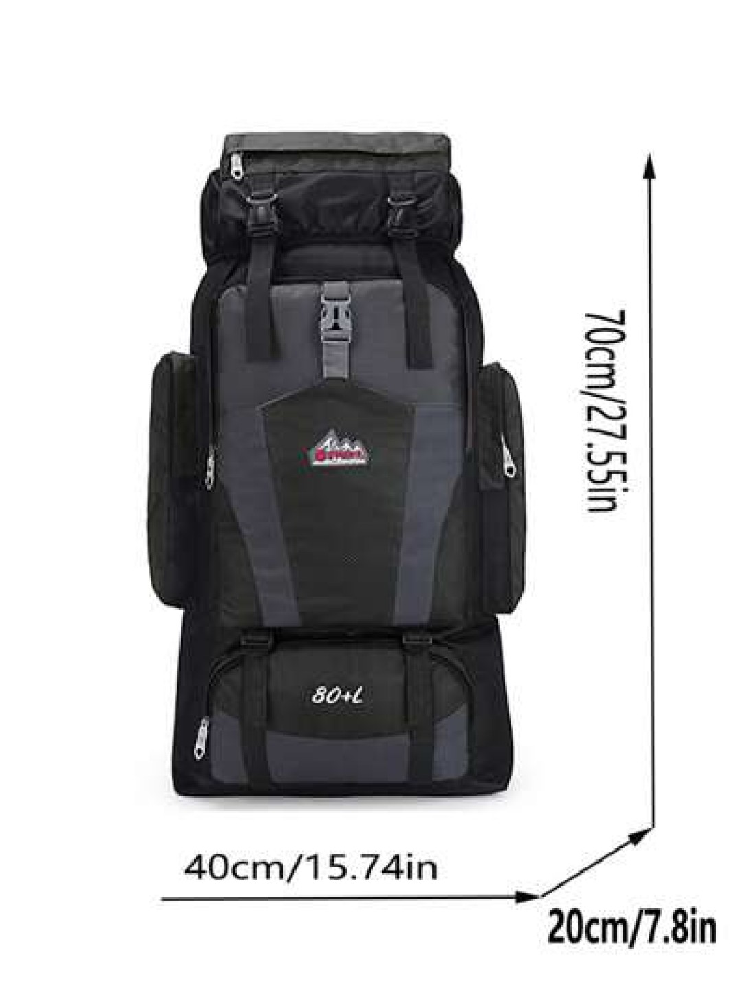 Black Waterproof Multifunctional Lightweight Large Capacity Backpack Bag School Bag School Backpack For School Daypack Laptop Bag Computer Bag Book Bag Rucksack Pencil Case Teacher Christmas Scream Ba