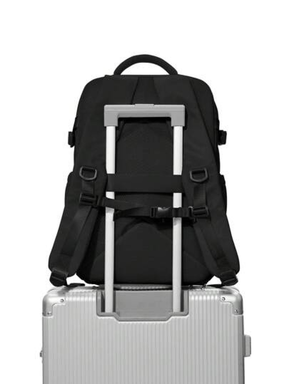 Lightweight Large Capacity Airline Approved Carry On Backpack Travel Backpack School Bag With Multi Compartments Functional Laptop Backpack Computer Bag With Luggage Strap Design And Laptop Compartmen