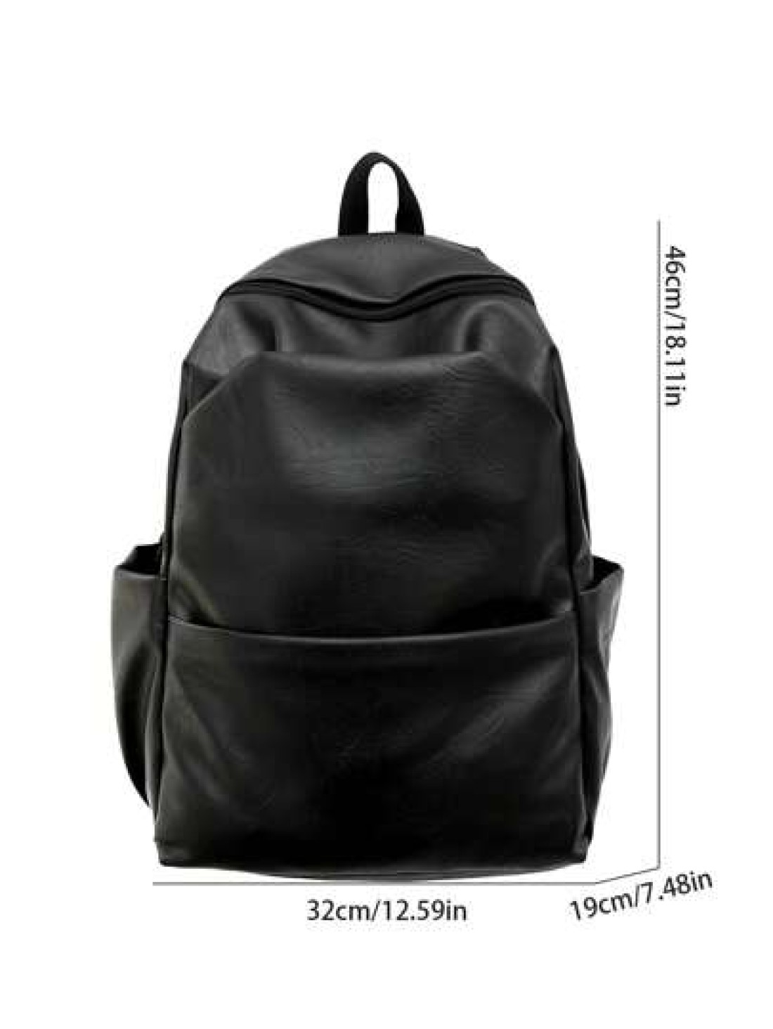 Men s Simple Functional Backpack Large Capacity Water Repellent Oil Wax Leather Material Multi Compartment And Multi Compartment Wear Resistant Backpack Sponge Buffer Zone On The Back Widened Comforta