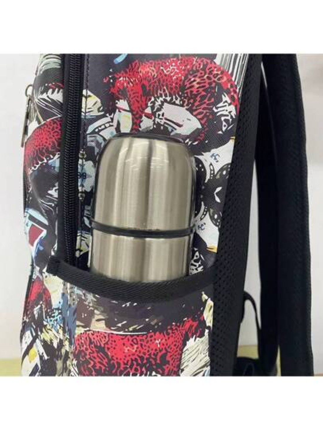 Seal Print Fashion Backpack Stylish Large Capacity Pockets Unisex Backpack Essential For Valentine s Day Travel Autumn Winter