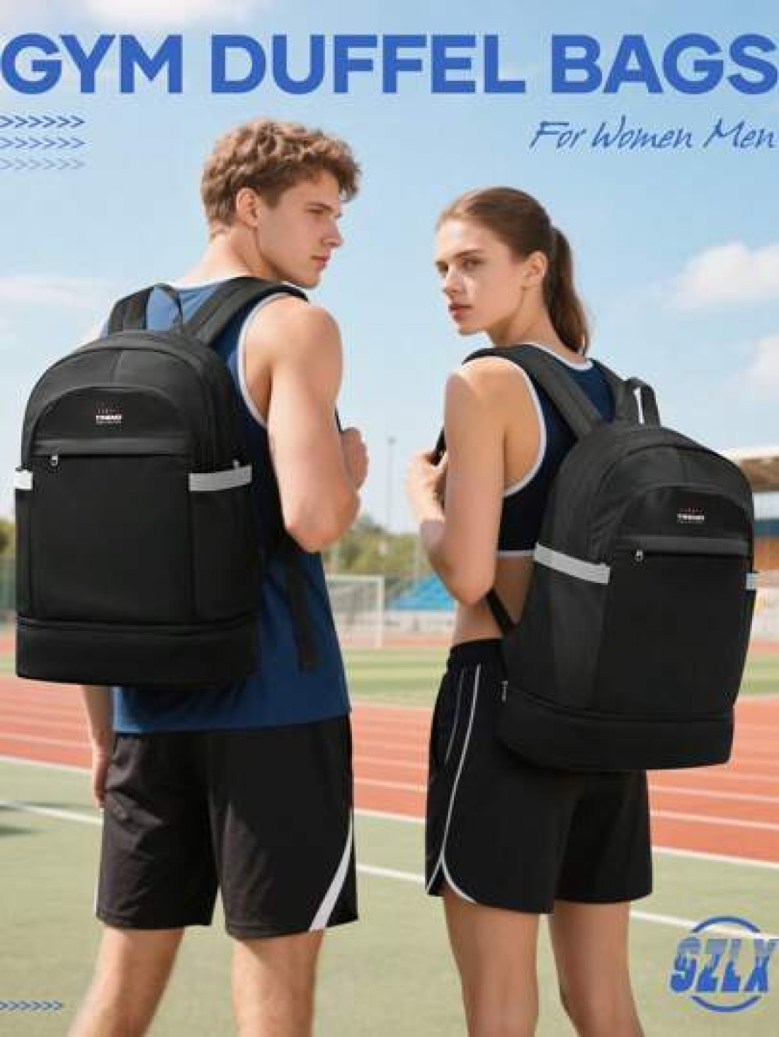 Sport Backpack Simple Student Backpack Fashion Backpack Waterproof Lightweight Large Capacity Travel Backpack With Shoe Compartments And Wet Pockets Portable Computer Backpack With Laptop Compartment
