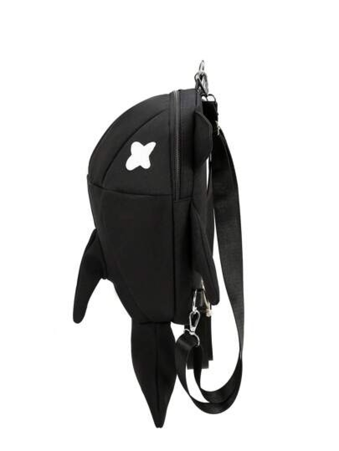 peach tree Unisex Shark Design Fashionable Backpack Suitable For Couples Casual Backpack For High School College Students Commuting Travel Multi Pocket Lightweight School Supplies Halloween Christmas