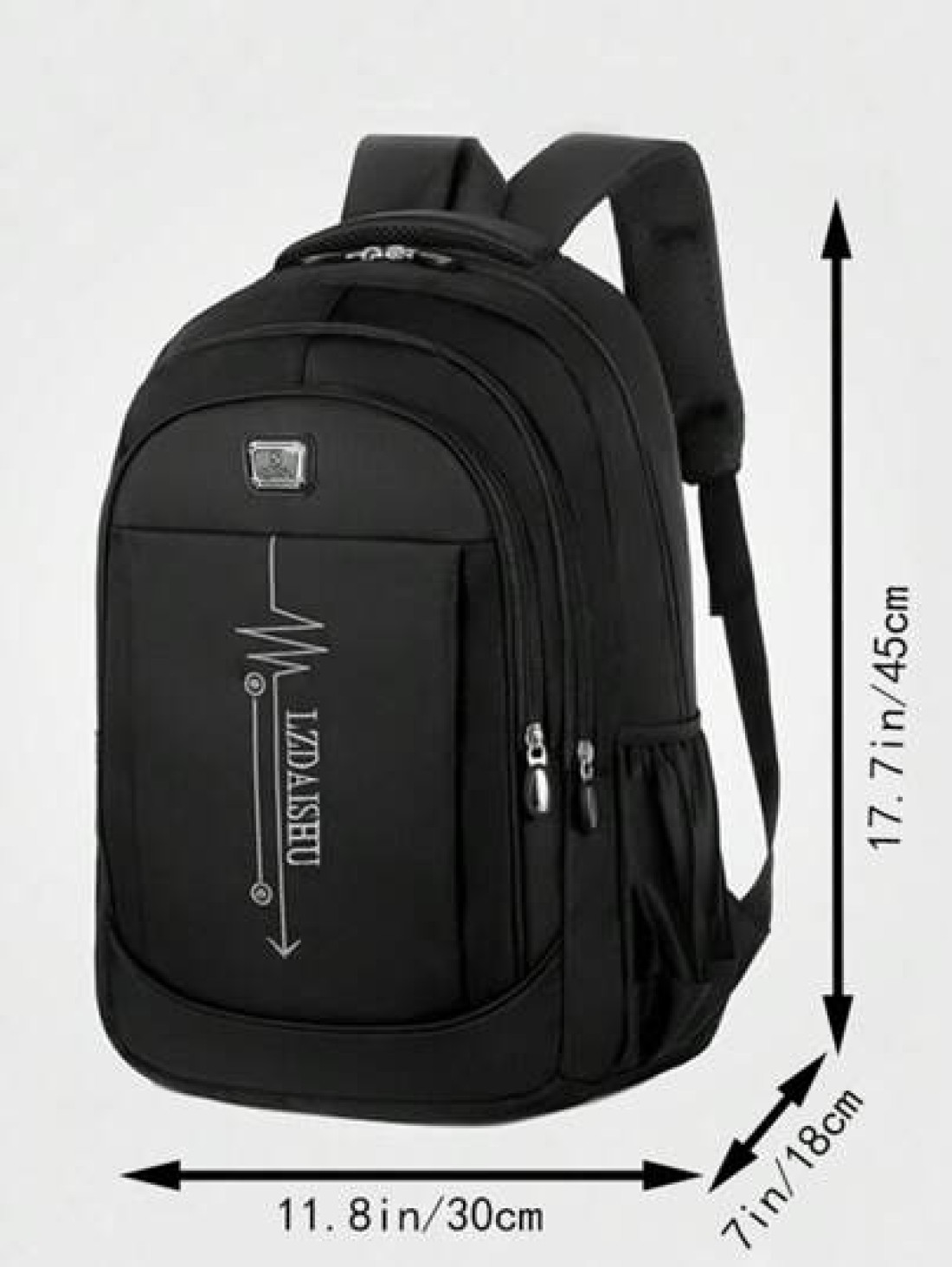 Schoolbag For Male Students Korean Version Of The Large Capacity Backpack For Middle And High School Campus Leisure Travel Backpack Oxford Cloth Christmas Gifts Scream Bag School Bag Backpack Winter B