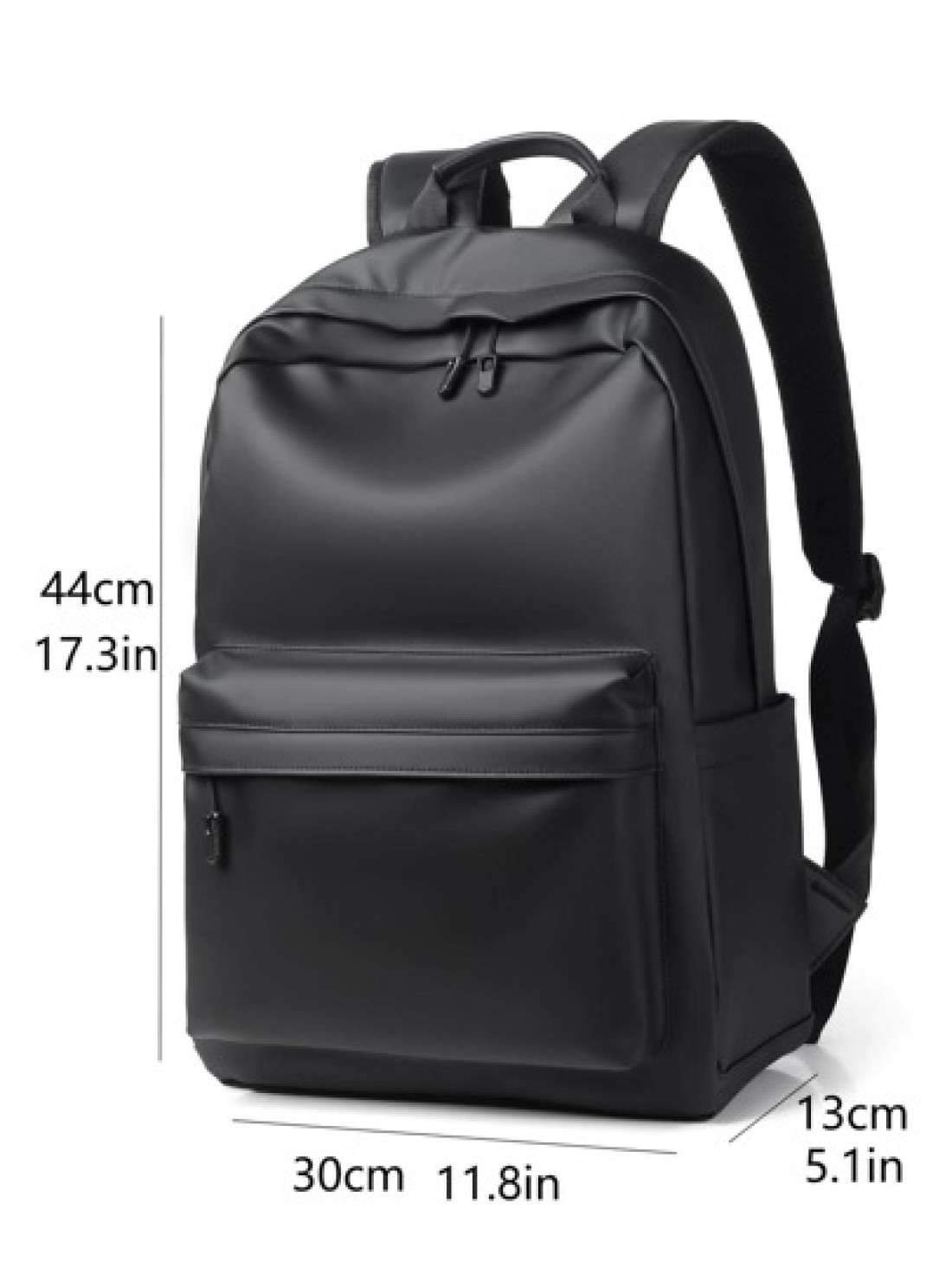 Solid Color Waterproof Student Backpack Rucksack Summer College Bag Dad School Bag Freshman For Books Multi Functional Dorm University Gifts Fall Christmas Scream Bag Backpack Funny Gifts Black Bag Tr