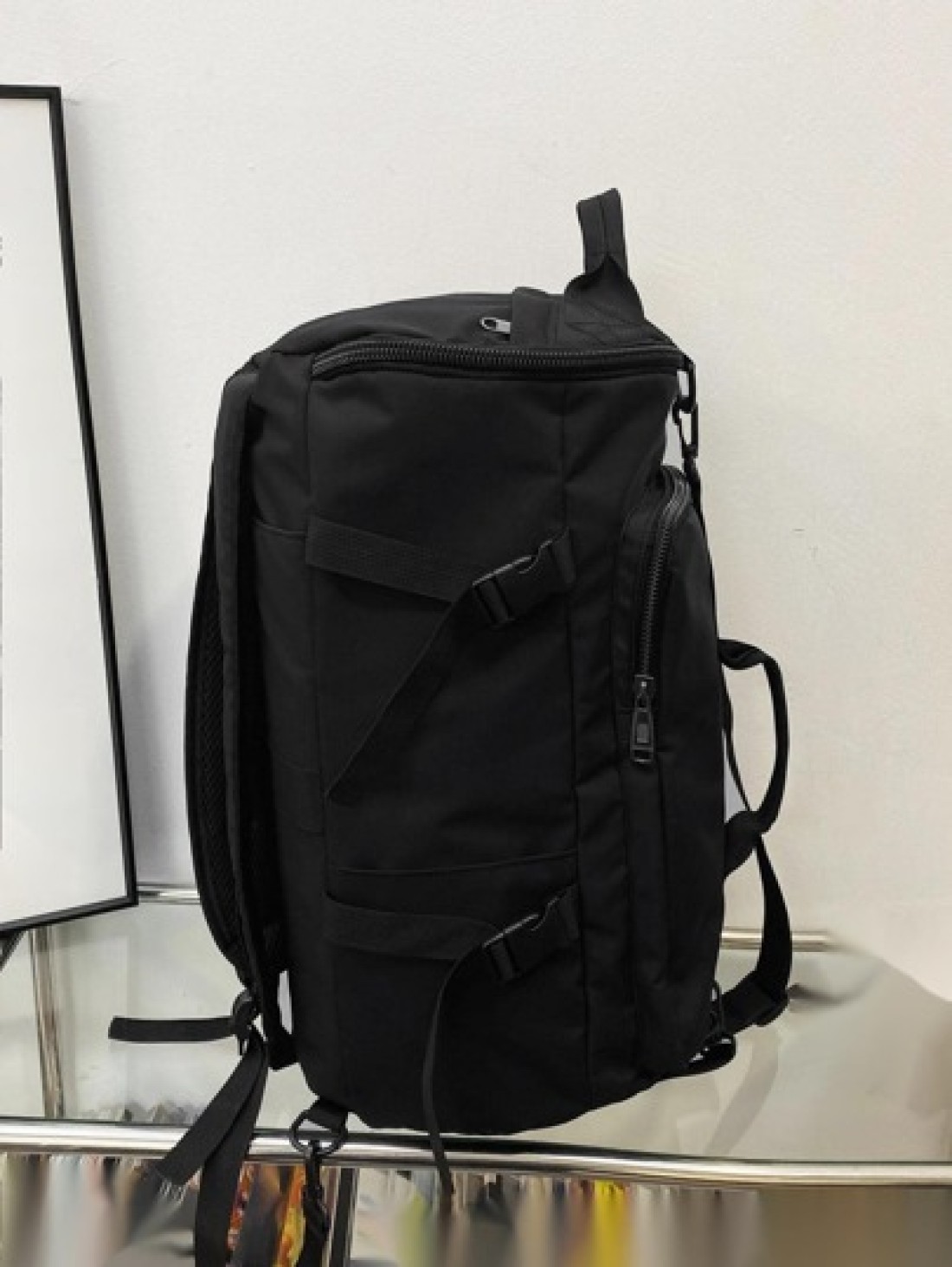 Multipurpose Student Backpack Can Be Used As School Bag Travel Bag Or Daypack Nylon Minimalist Travel Backpack Black Backpack For Vacation Hiking Camping Large Capacity Outdoor Present Valentines Gift