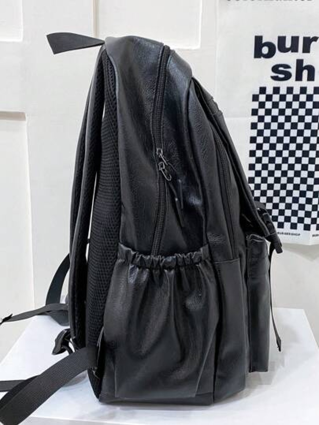 peach tree Waterproof Large Capacity Backpack Suitable For School Laptop Travel Camping Outdoor With Fashionable Cartoon Camouflage Peach Blossom Prints Sleek Design Multifunctional Black Great Gift F