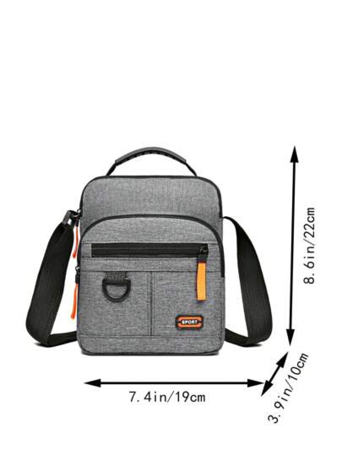 Korean Version Of Leisure Large Capacity Multi Layer Waterproof Crossbody Bag Oxford Cloth Bag Business Bag Collection Wallet Christmas Gifts Winter Christmas Men Bag Sling Bag Laptop Gifts Fashionabl