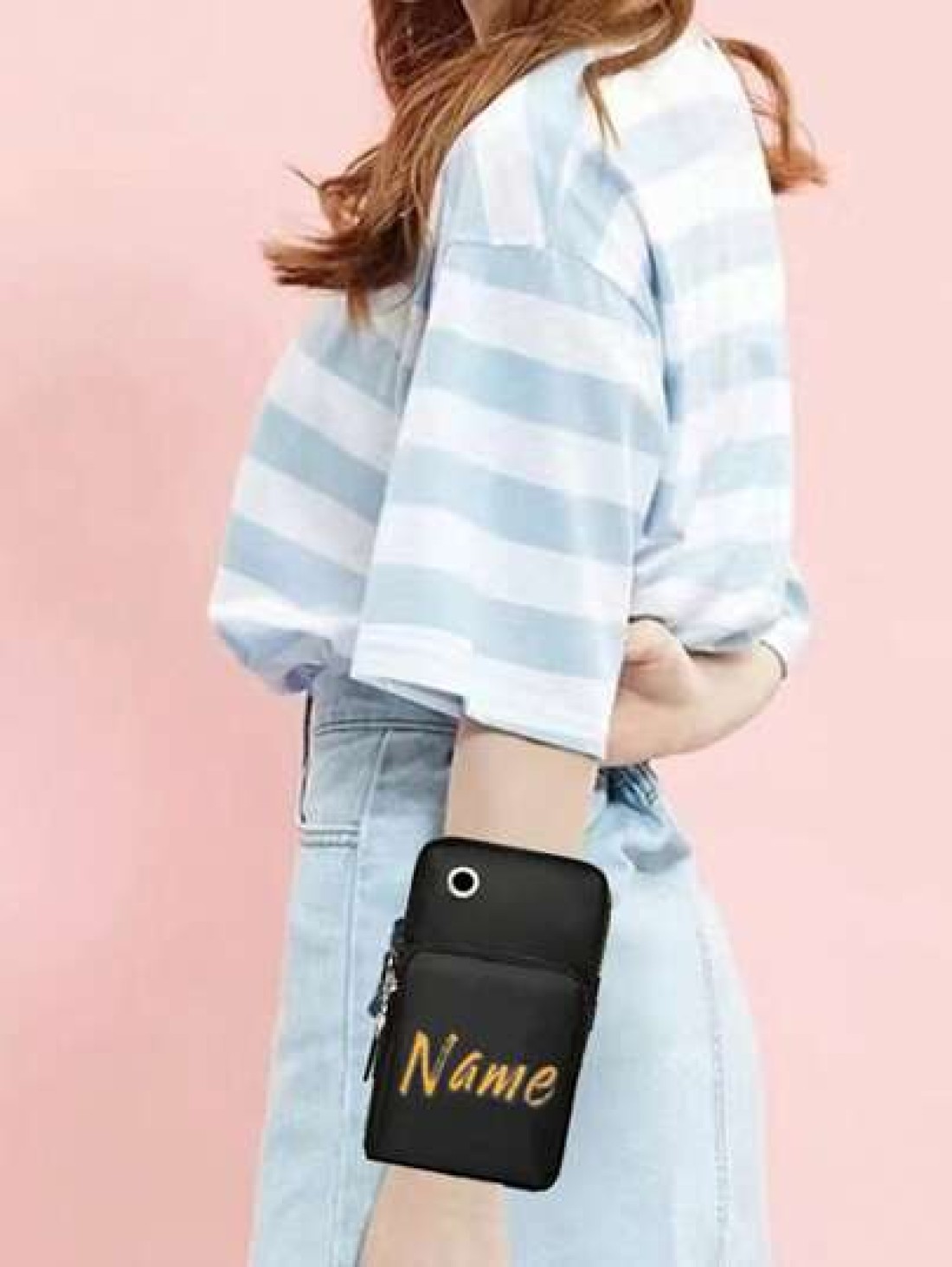 Mobile Phone Bag Wrist Bag Shoulder Bag Small Handbag Portable Wallet New Style Men s And Women s Small Shoulder Bag Multi Purpose Travel Mobile Phone Bag