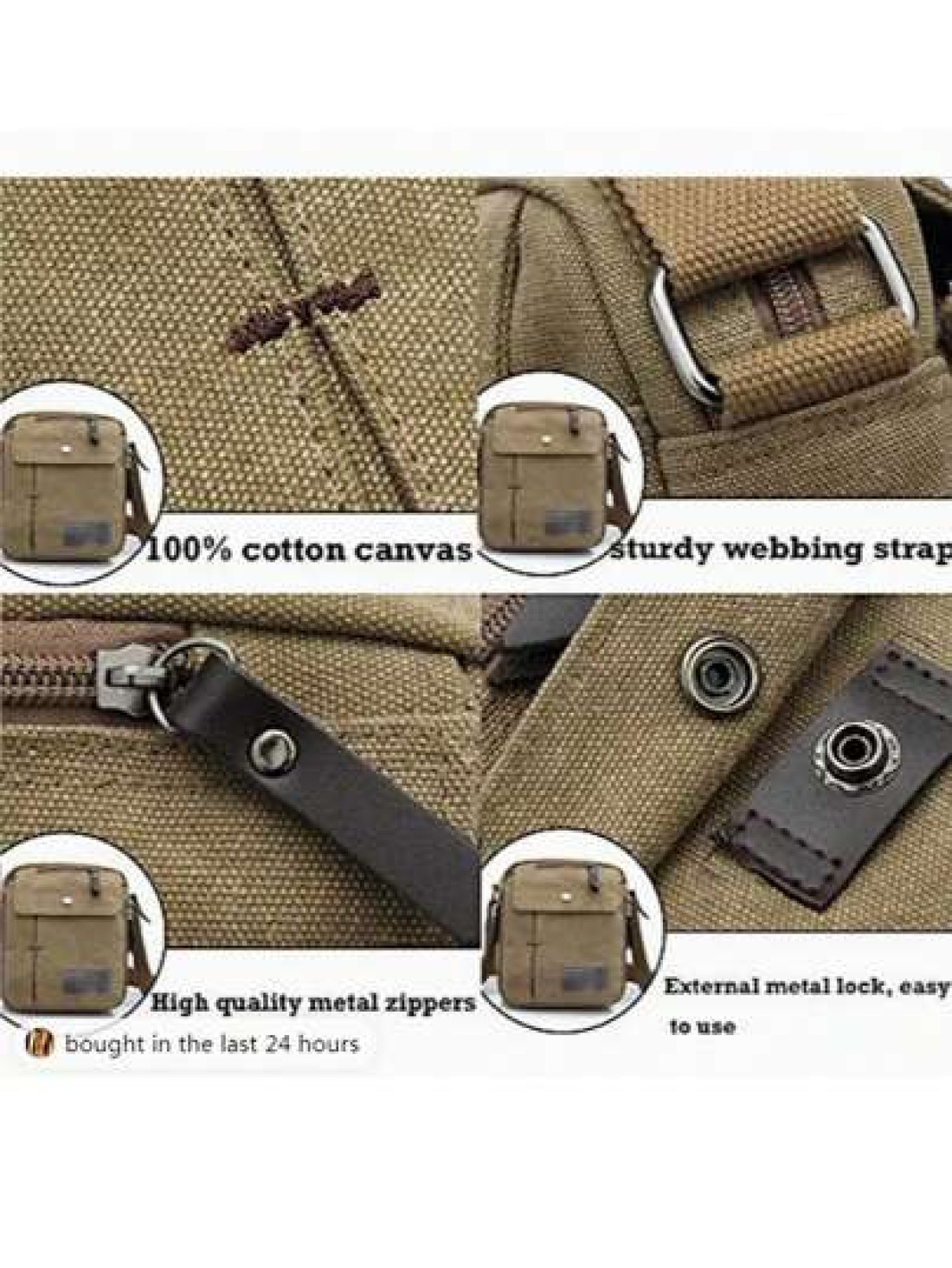 Men s Canvas Messenger Bag Stylish Shoulder Bag With Multiple Pockets Perfect For Outdoor Travel Crossbody Bag Sling Bag Side Bag Square Bag For Holiday School Bag Students Fall Bag Cylinder Bag Old M