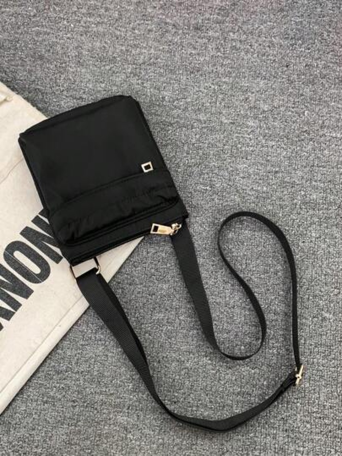 Men s Mini Shoulder Bag Messenger Bag Crossbody Bag Wallet Purse Sling Bag