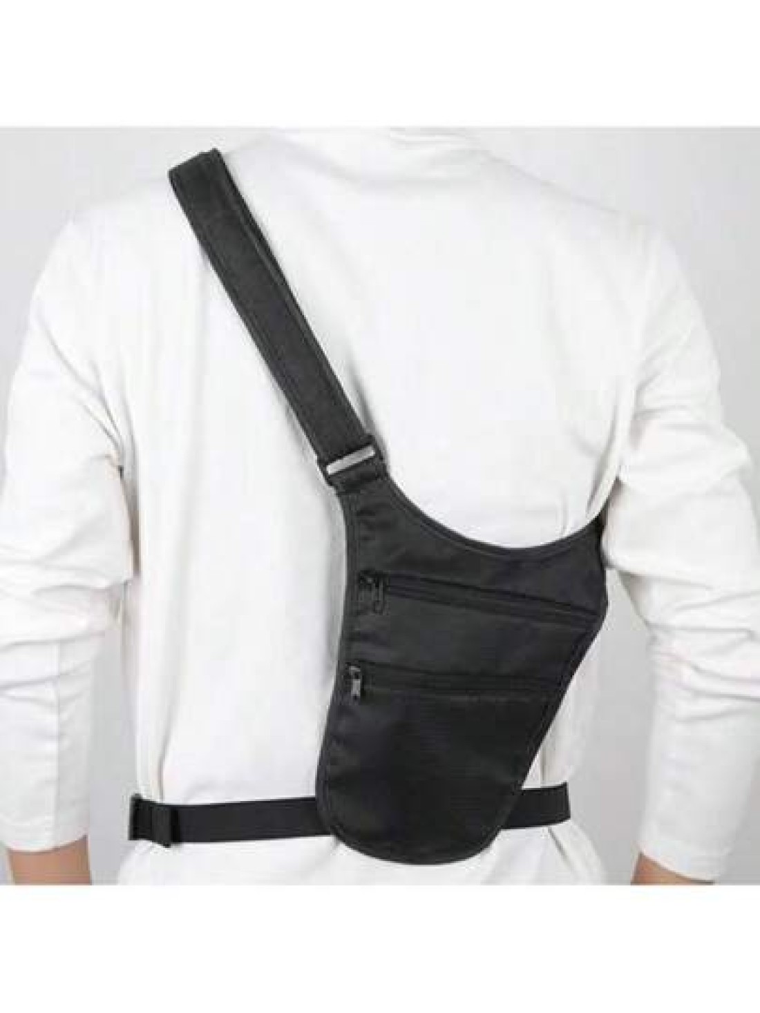 Men s One Shoulder Bag Crossbody Bag Phone Pouch Multi Layer Sports Pack