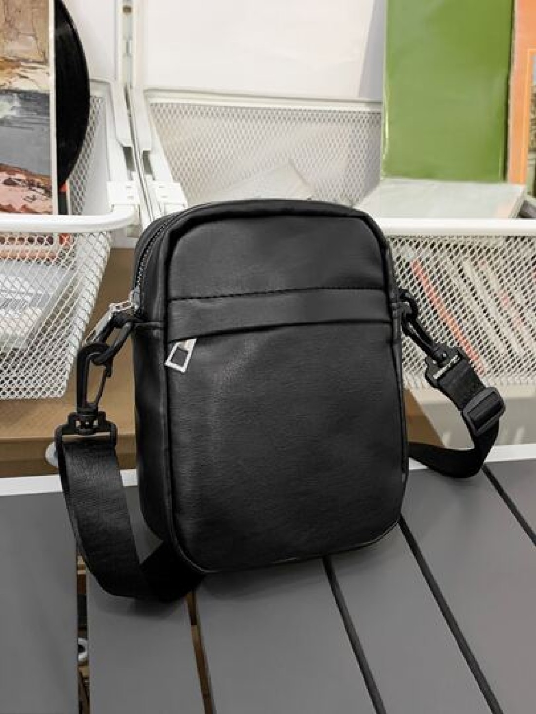 High School Students University Freshman Multifunctional Sling Bag Shoulder Bag Casual Bag Mini Men Minimalist Square Bag Handbag College Outdoors Sports Messenger Bag Ideal Gift Simpler Classic Satch