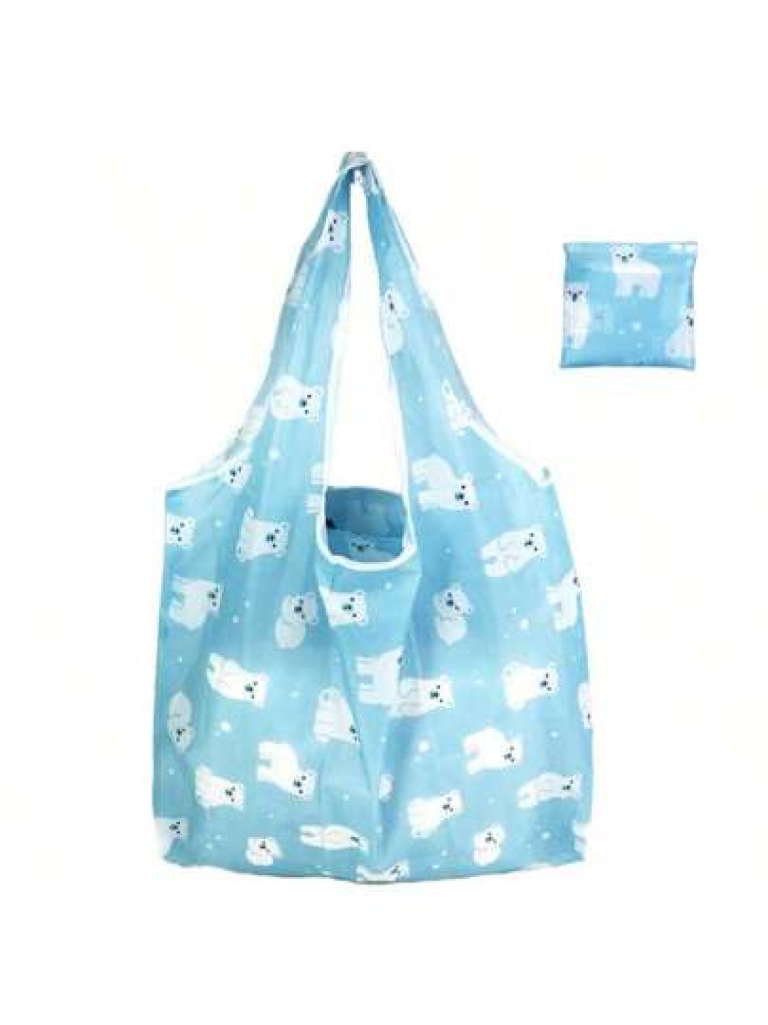 Jumping Bag Reusable Storage Bag Shoulder Bag Flower Vegetable Fruit Bag Handbag