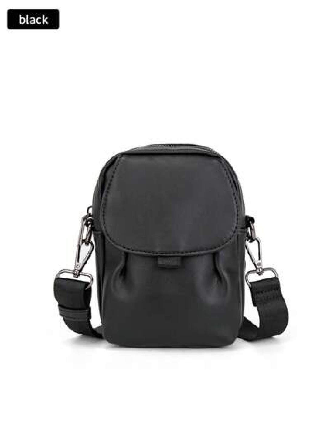 Men s New Phone Bag Korean Style Leather One Shoulder Messenger Bag Outdoor Casual Mini Waist Hanging Bag Flap Cover Square Bag In Cowhide Leather