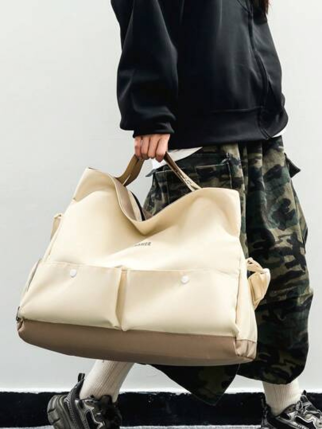peach tree Unisex Casual Canvas Shoulder Bag Reusable Shopping Tote Bag For Men Women Suitable For University School Beach Travel Shopping Laptop Carry Thanksgiving Christmas
