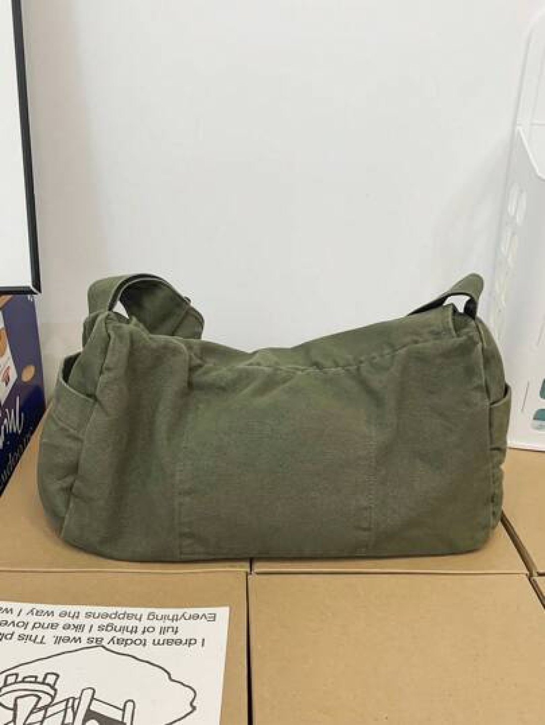 Cool Retro Y2K Homeless Crossbody Bag With 4 Colors To Choose From Canvas Large Capacity Fashionable Crossbody Bag Suitable For School Business Outdoor Party Supplies Gifts Sling Bag Fashion Men s Bag