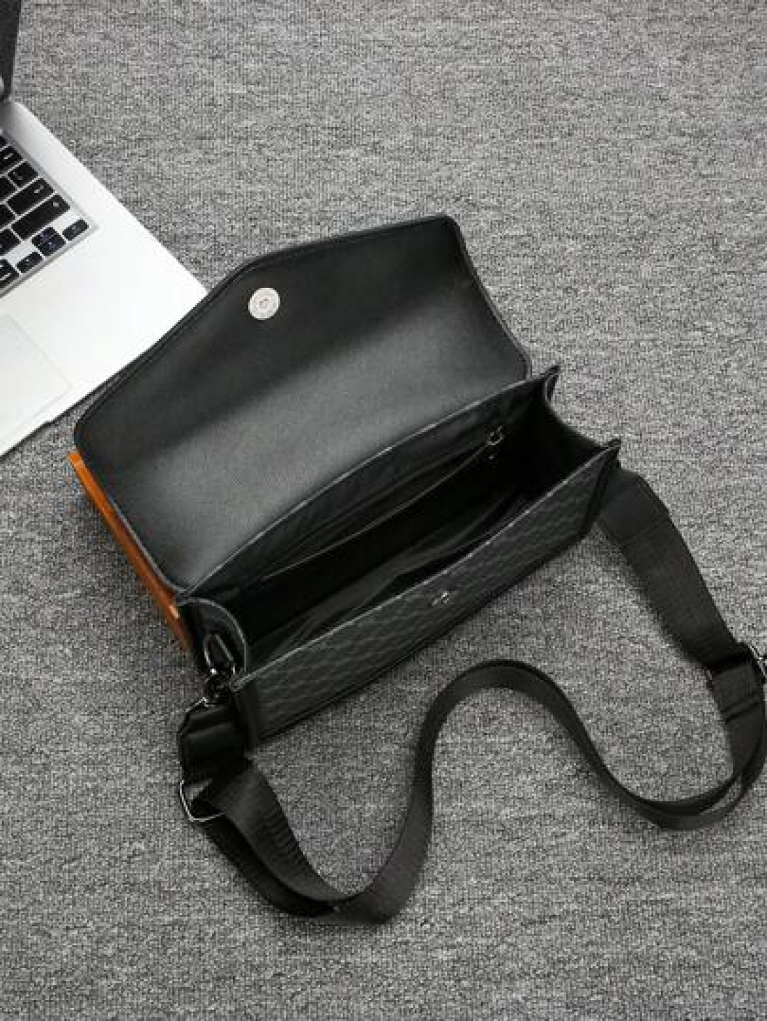 Men s Classic Square Box Shoulder Bag Faux Leather Crossbody Side Bag Small Messenger Bag Fit Underclassmen Father s Day Gift Valentine s Day Gift Travelling Commuting Sling Bag Fashion Men s Bags Bus