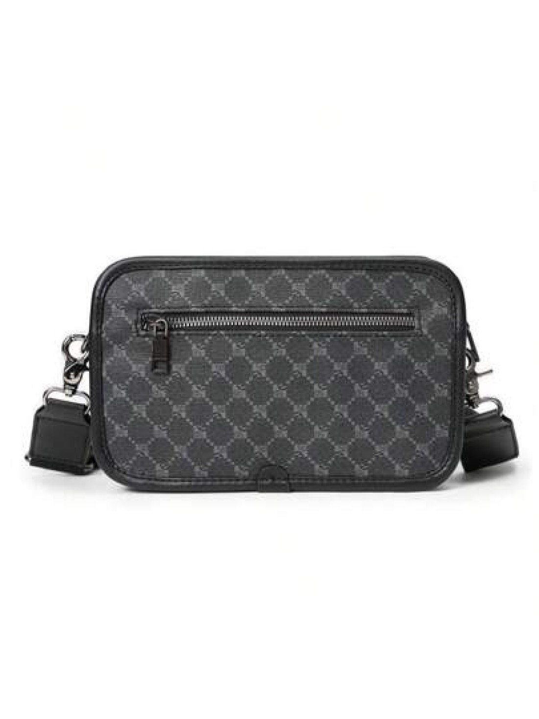 Crossbody Bag Shoulder Bag Square Bag Multifunctional Water Proof For College For Business Travel PU Leather Minimalist Retro Business Streetwear Stylish Purse Holiday Bag Gym Bag Checkered Plaid Styl