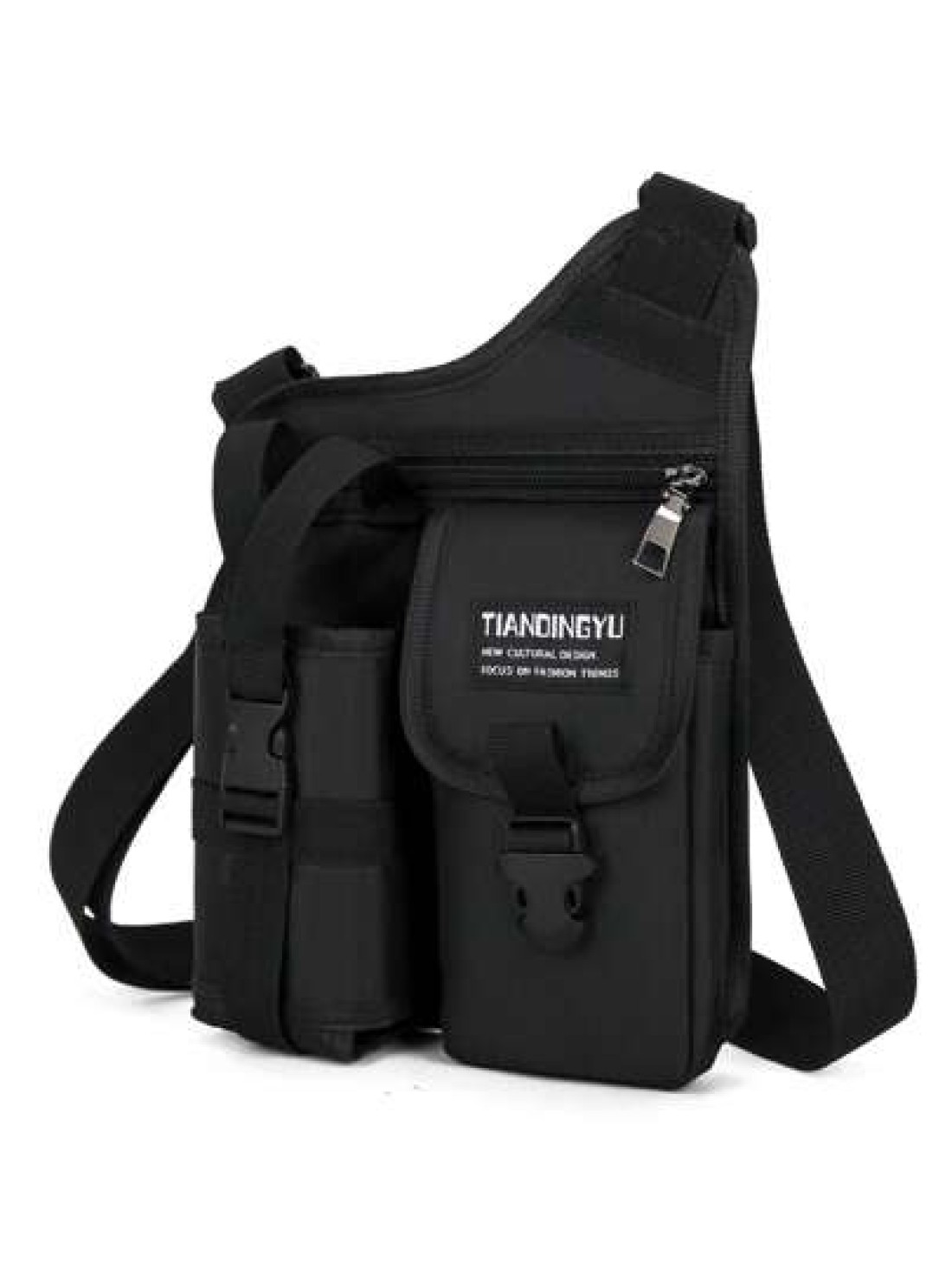 peach tree Men s Chest Bag Shoulder Bag Sling Bag Casual Hiphop Travel Tactical Multipurpose Sling Bag Nylon Storage Shoulder Bag Waist Pack Business Casual Valentine s Day Black Bag College Bag Fashi