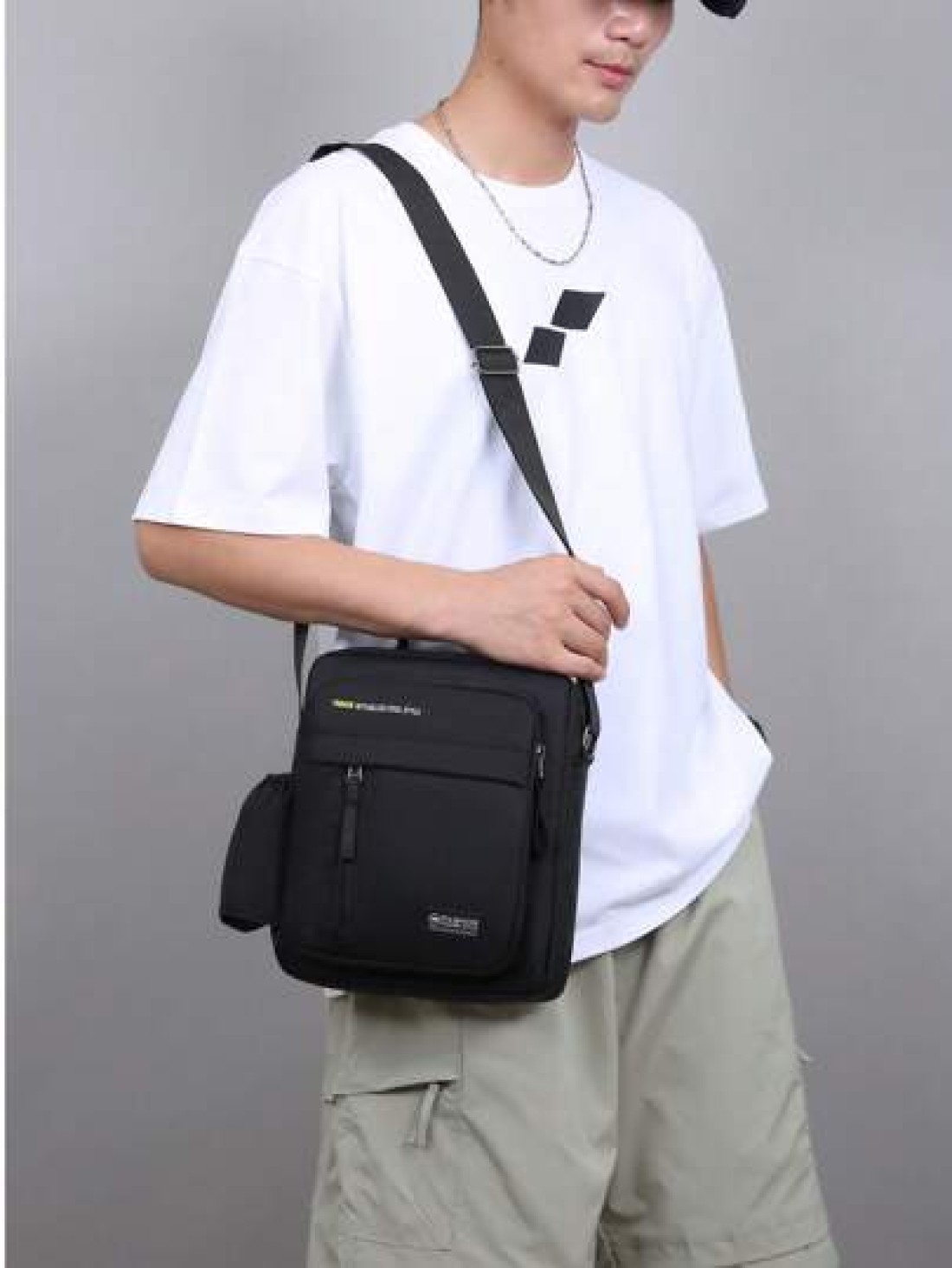 Waterproof Crossbody Bag Men s New Casual And Fashionable Shoulder Bag Outdoor Travel Exquisite Simple Sports Bag