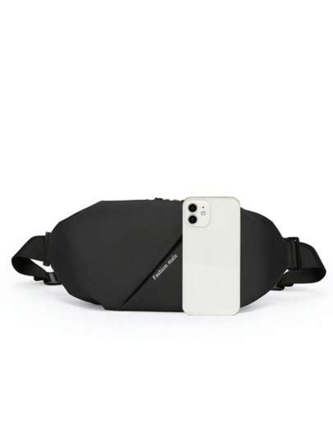 Gifts For Enjoy Sports Festival Workout Traveling Running Casual Hands Free Wallets Waist Pack Phone Bag Fits All Phones Matte Black