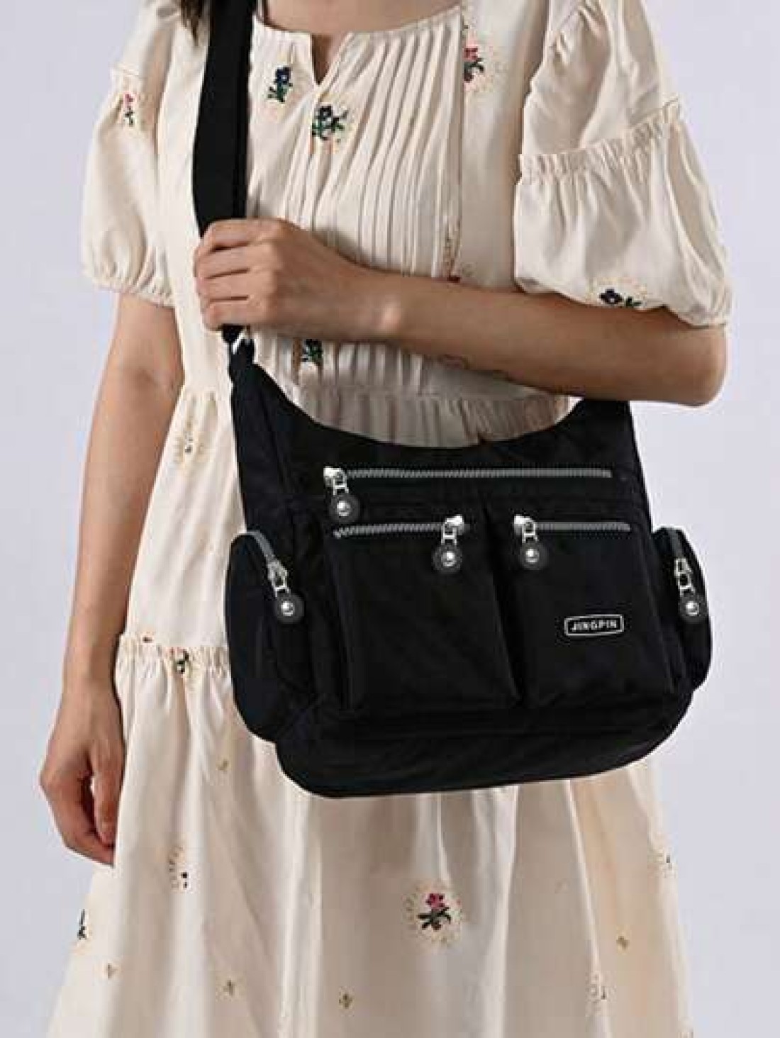 New Casual Bags Women s Bags Multi Pocket Fashionable Cloth Bags Lightweight Travel Bags Single Shoulder Crossbody Bags