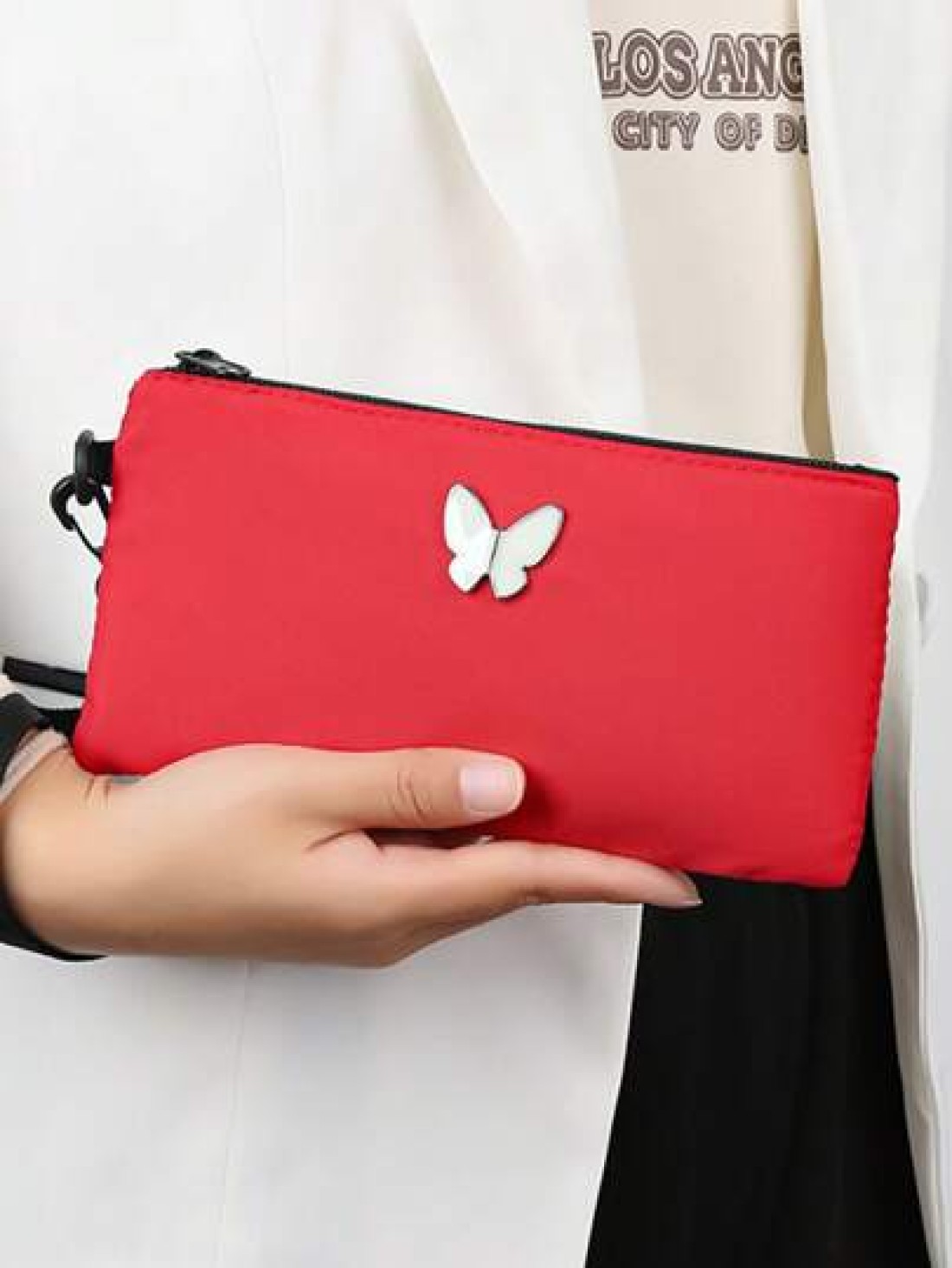 Men s Wallet New Clutch Bag Long Zipper Phone Bag Wallet Clip Wrist Bag