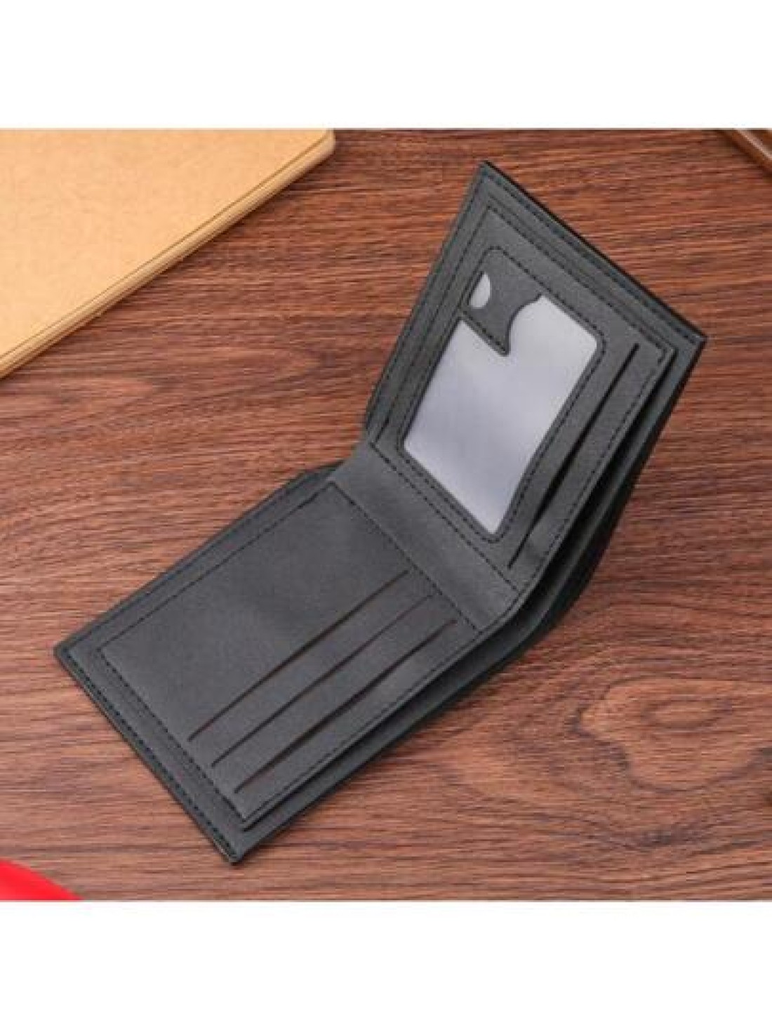 Men s Short Bifold Wallet Large Capacity Business Young Multi Function Card Case Ultra Lightweight New Model Bulk Wholesale Soft Leather Christmas Gift College Bag Men Bag Men Wallet Purses And Bags G