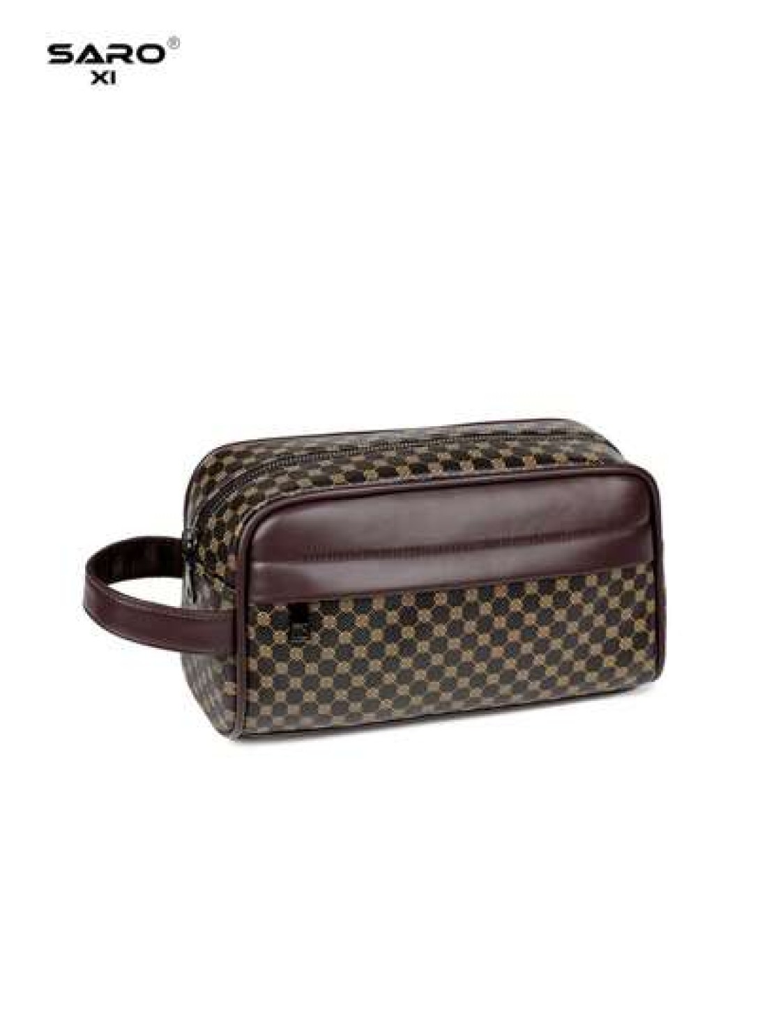 Men s Clutch Wallet Handheld Anti Theft Phone Pouch Wrist Strap Bag For Business Travel Grooming Storage Bag Black Floral Lightweight Portable Gift For Young Male Students Luxury Bags Pillow Bag Men
