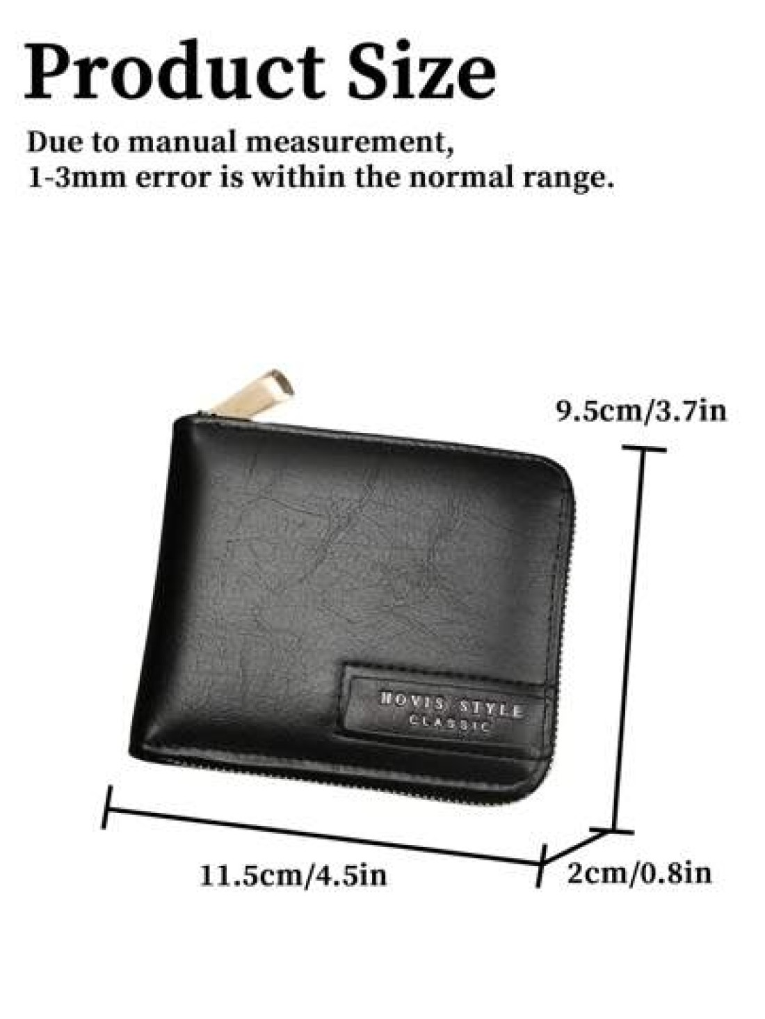 HOVI S Upgrade Your Look With Stylish Men s Business Leather Wallets Fashion Short Wallet Mini Bag Small Bag