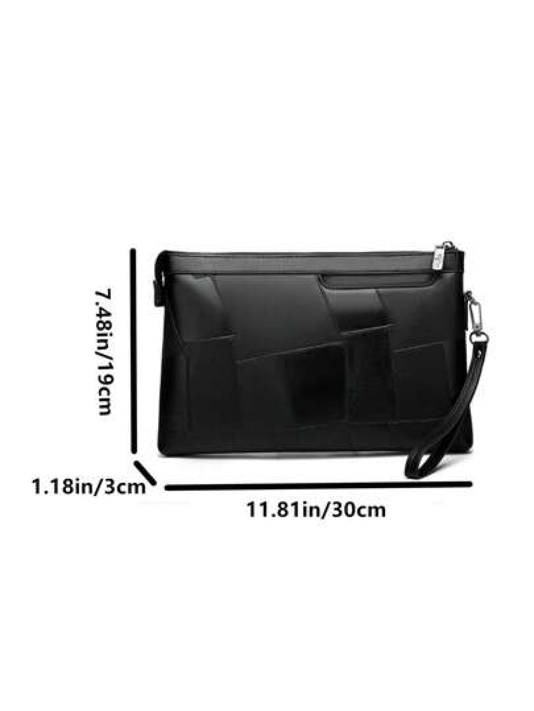 Casual New Men s Handbag 2025 Texture Simple And Versatile Envelope Bag Classic Storage Bag Splicing Men s Bag Large Capacity Wallet Handheld Clip Bag Fashion Light Luxury Business Bag