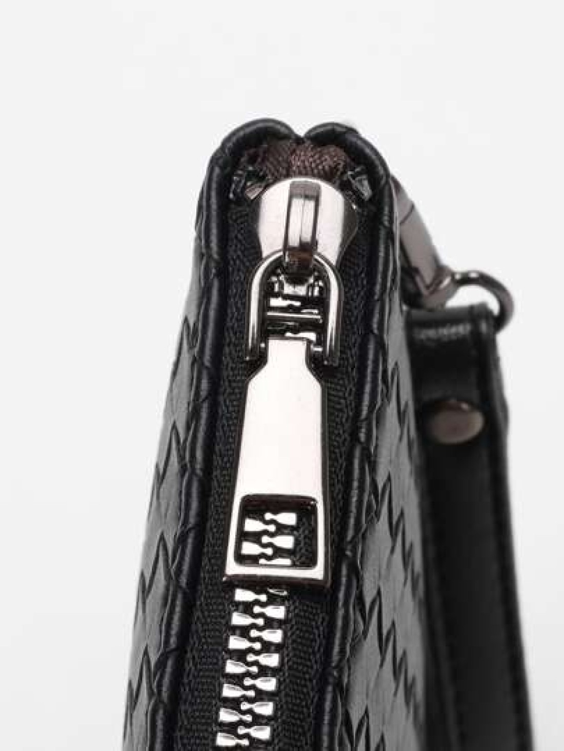 Braiding Style Men PU Leather Wallet Purse Money Credit Card Holders Men Wallet Money Bag Business Casual Handbag Wristlet Bag Underarm Bag Envelope Bag Square Bag Student Travel Winter Large Capacity