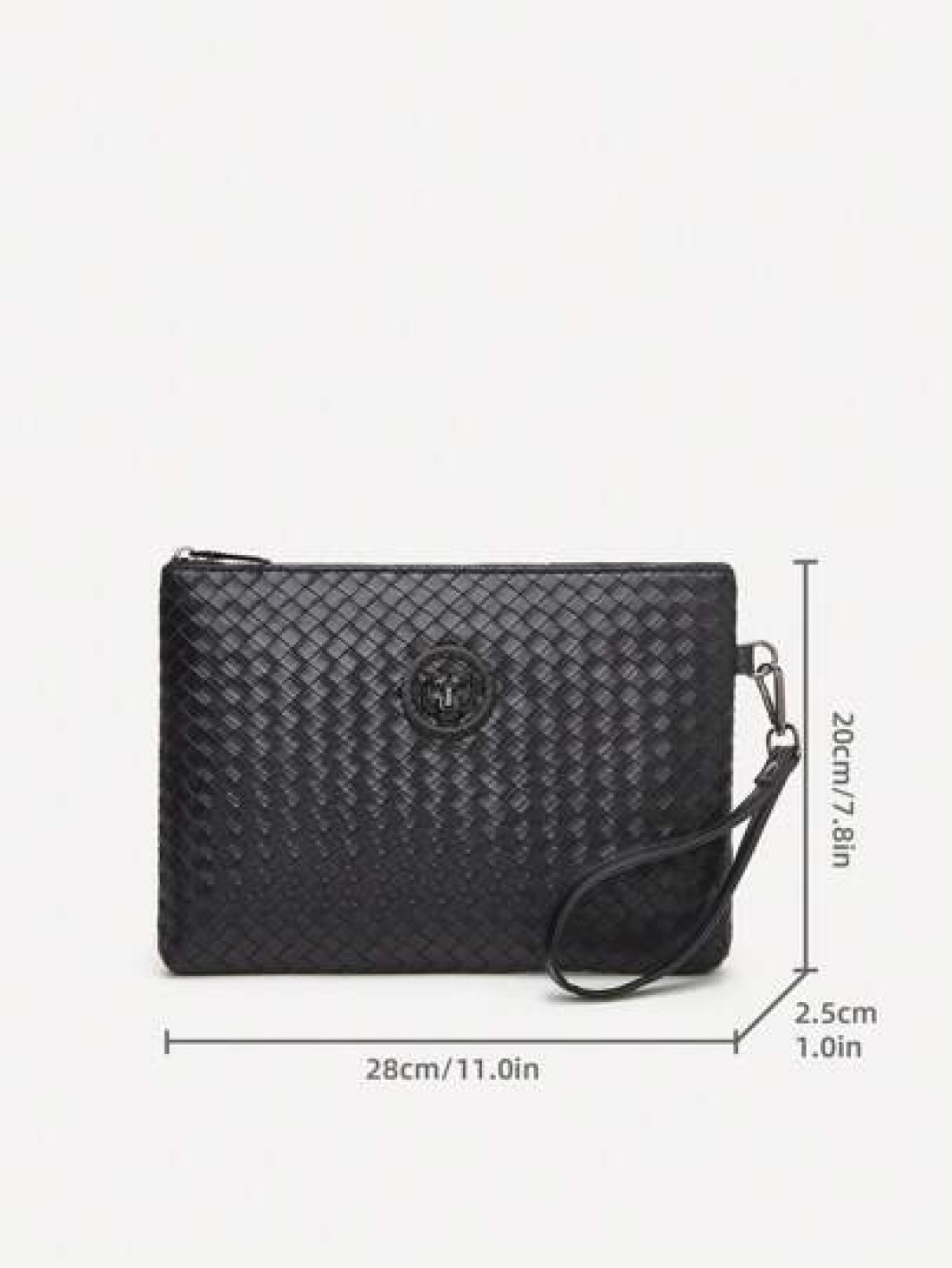 Men s Clutch Bag Men s Handbag Men s Wrist Bag Men s Toilet Bag Large Capacity Waterproof Lightweight Suitable For College Business Travel PU Leather Retro Simple Washing Bag Old Money Summer Back To
