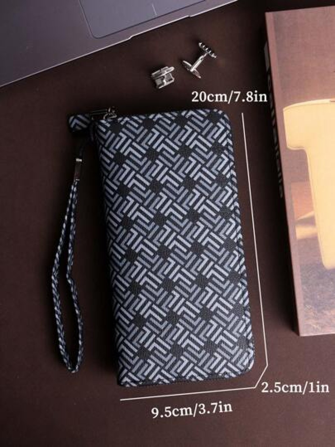 HOVI S Multi Functional Business Men s Clutch Bag Large Capacity Double Zipper Design With Card Slots Ideal Gift For Men On Holidays Anniversaries