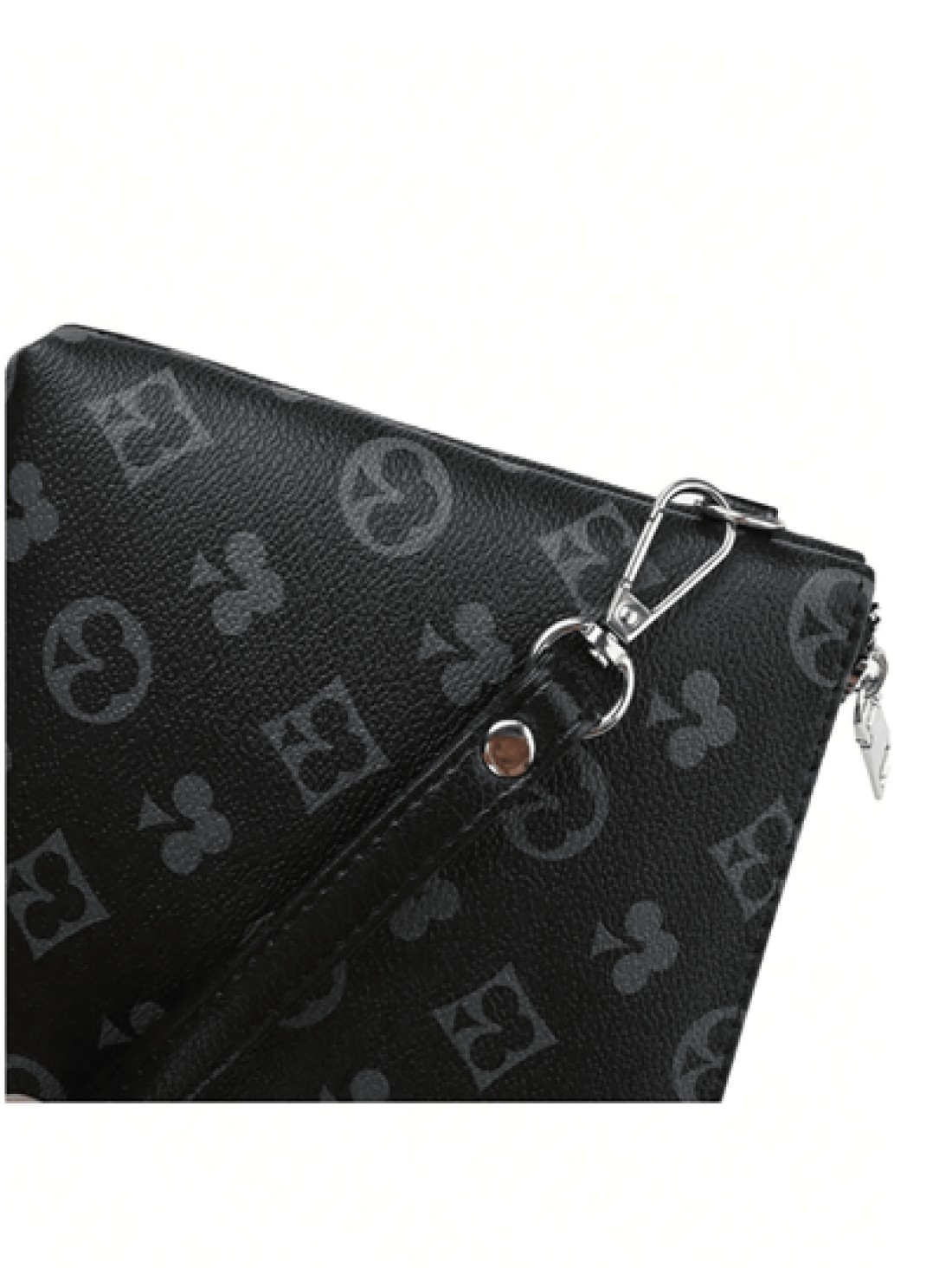 PU Printed Men s Handheld Clutch Bag Wristlet Mini Bag Small Bag