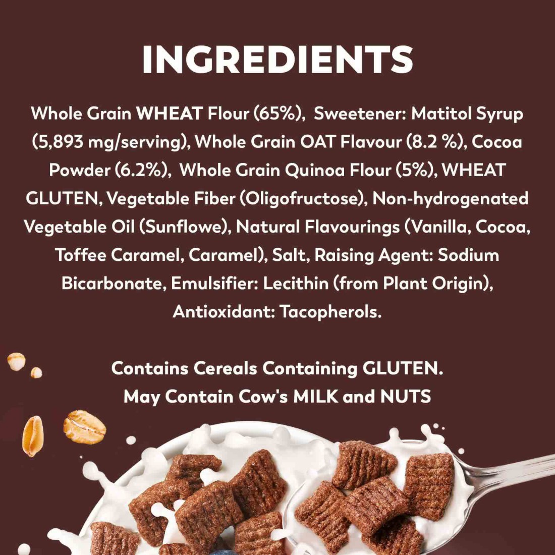 Nestle Fitness No Added Sugar Chocolate Protein, 310g