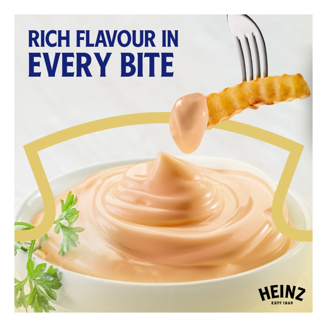Heinz Mayonnaise Chilli Top Down Squeezy Bottle 225ml