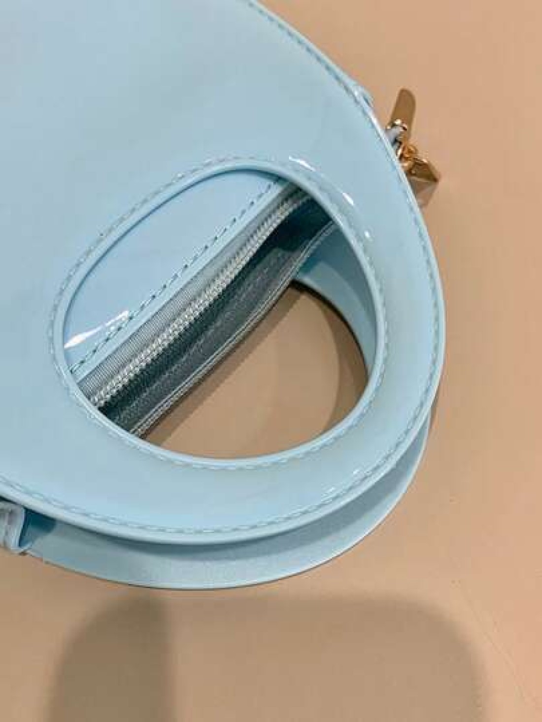 1pc Spring Summer Fashion Chic Handbag Solid Color Mini Shoulder Bag With Chain Strap