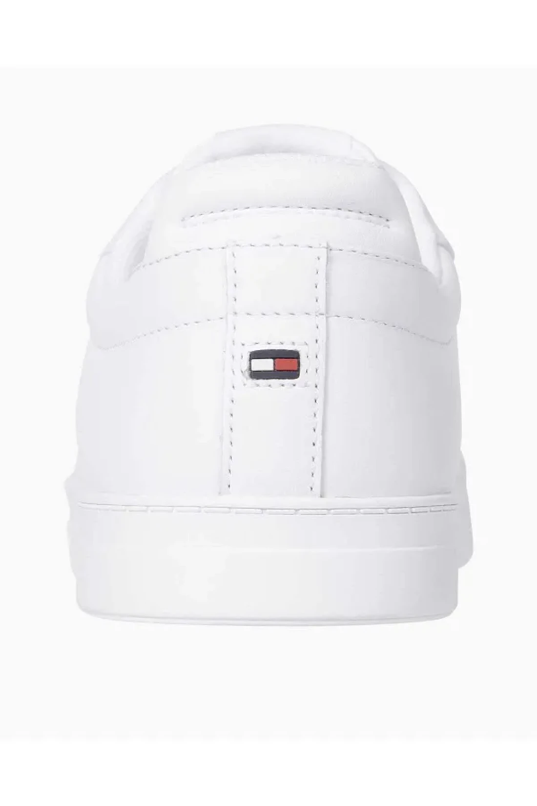 Tommy Hilfiger Erkek Deri Sneaker - Beyaz