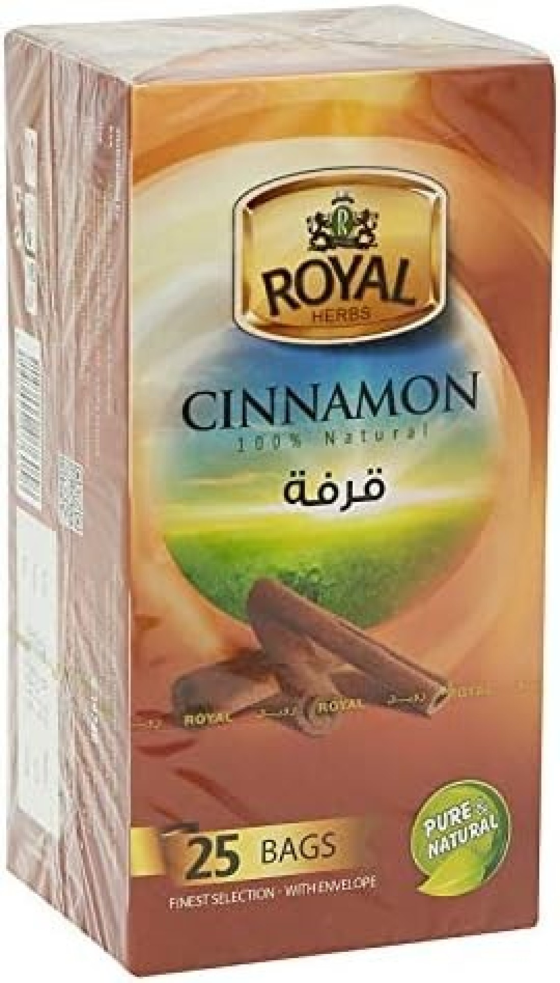 أكياس شاي رويال بالقرفة 25 كيس