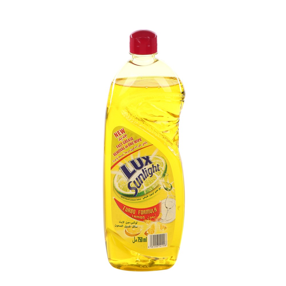 LUX DISH WASH LEMON 750ML