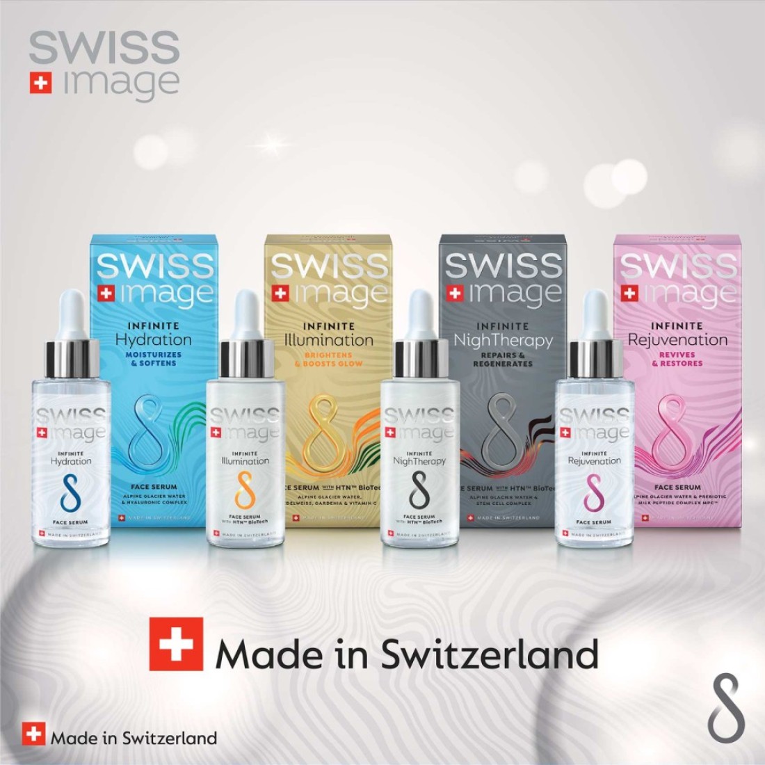 Swiss Image Infinite Night Therapy Face Serum With HTN Biotech 30ml